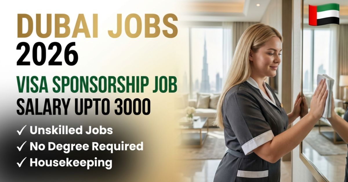 Visa Sponsorship job in dubai thumbnail