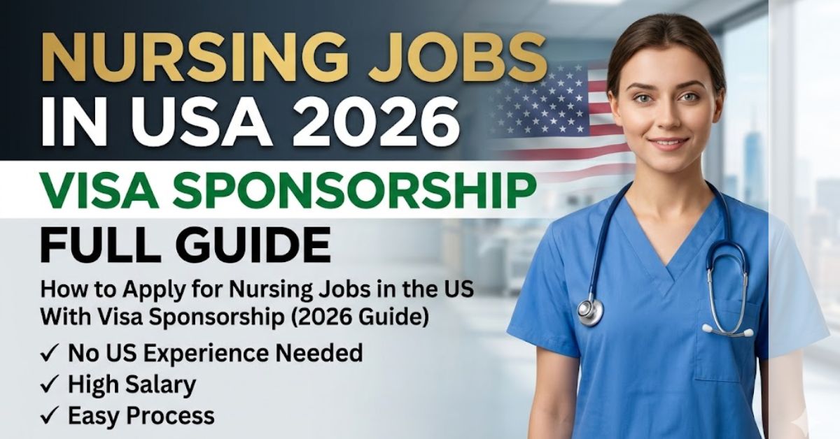 How to Apply for Nursing Jobs in the US With Visa Sponsorship (2026 Guide)