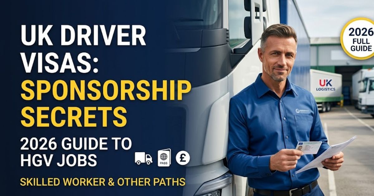 How to Apply for Delivery Driver Jobs in the UK With Visa Sponsorship (2026 Guide)