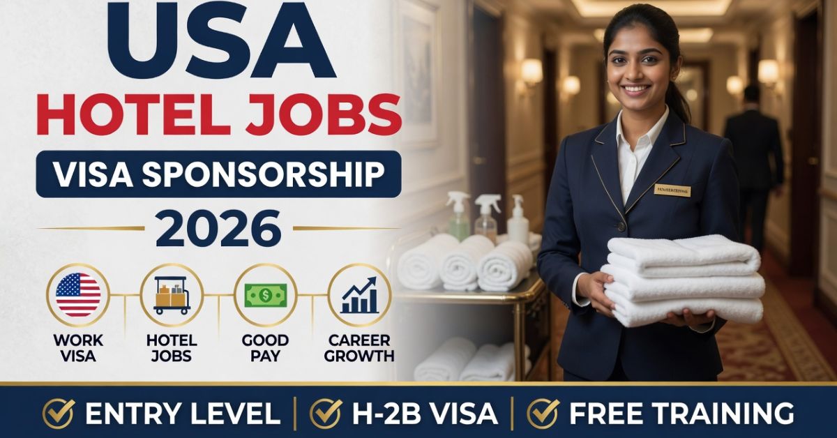 Hotel Housekeeping Visa Sponsorship Jobs in USA: Requirements and How to Apply