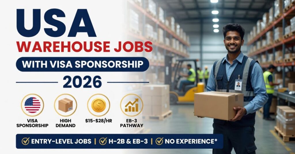 USA Warehouse Worker Visa Sponsorship Jobs 2026: Complete Application Guide