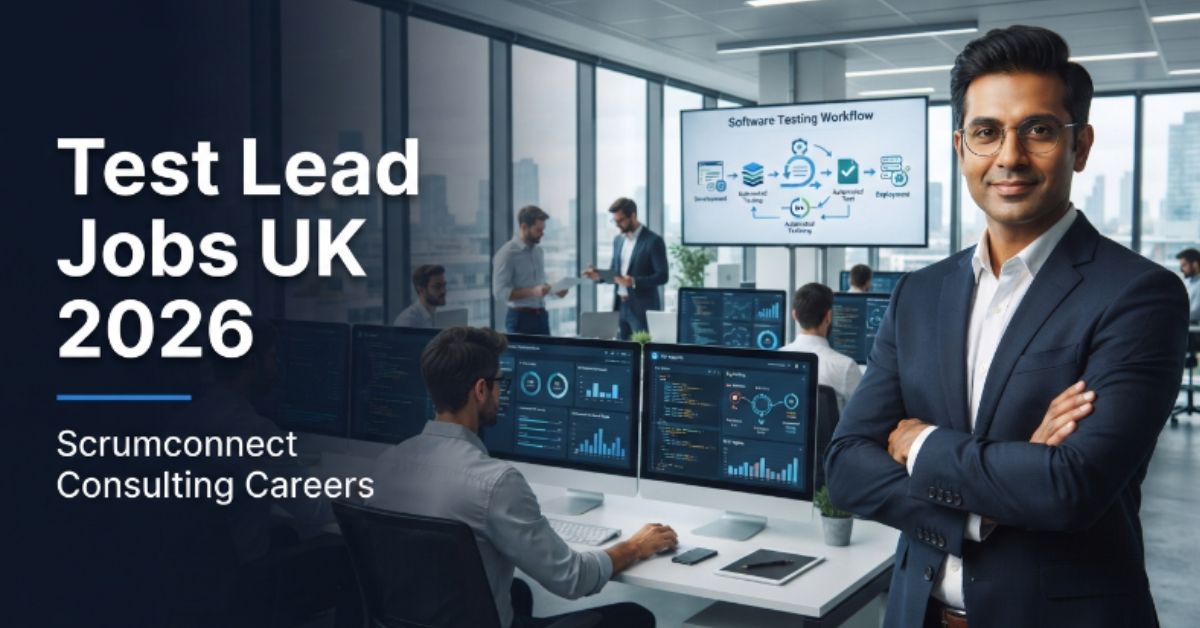 Test Lead Jobs UK 2026 | Scrumconnect Consulting Careers